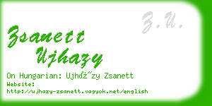 zsanett ujhazy business card